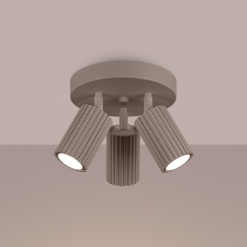 Brilagi - LED-spot CRESTO 3xGU10/10W/230V taupe