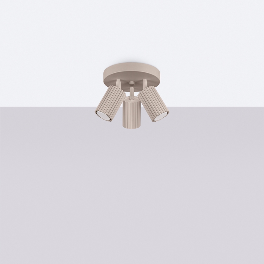 Brilagi - LED-spot CRESTO 3xGU10/10W/230V taupe