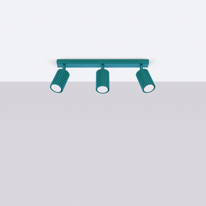 Brilagi - LED-spot CRESTO 3xGU10/10W/230V turkoois