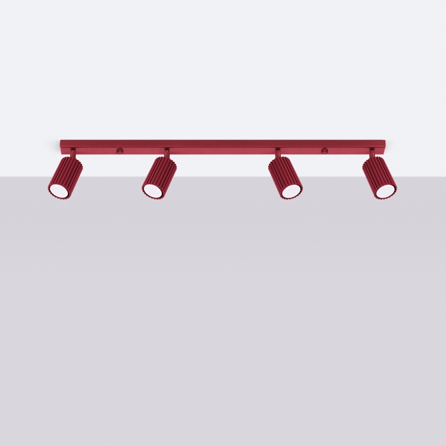 Brilagi - LED-spot CRESTO 4x GU10/10W/230V bordeaux
