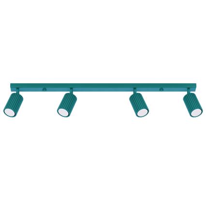 Brilagi - LED-spot CRESTO 4x GU10/10W/230V turkoois