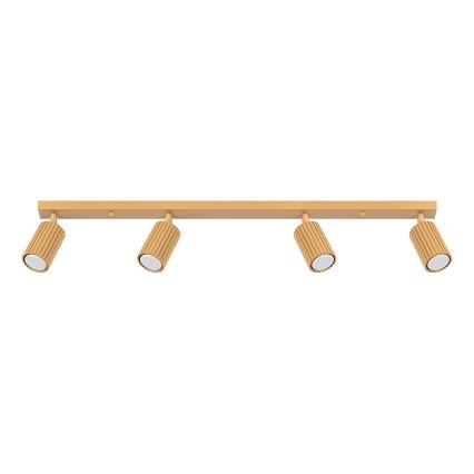 Brilagi - LED-spot CRESTO 4xGU10/10W/230V goudkleurig