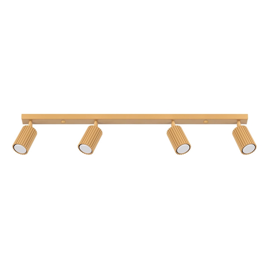 Brilagi - LED-spot CRESTO 4xGU10/10W/230V goudkleurig