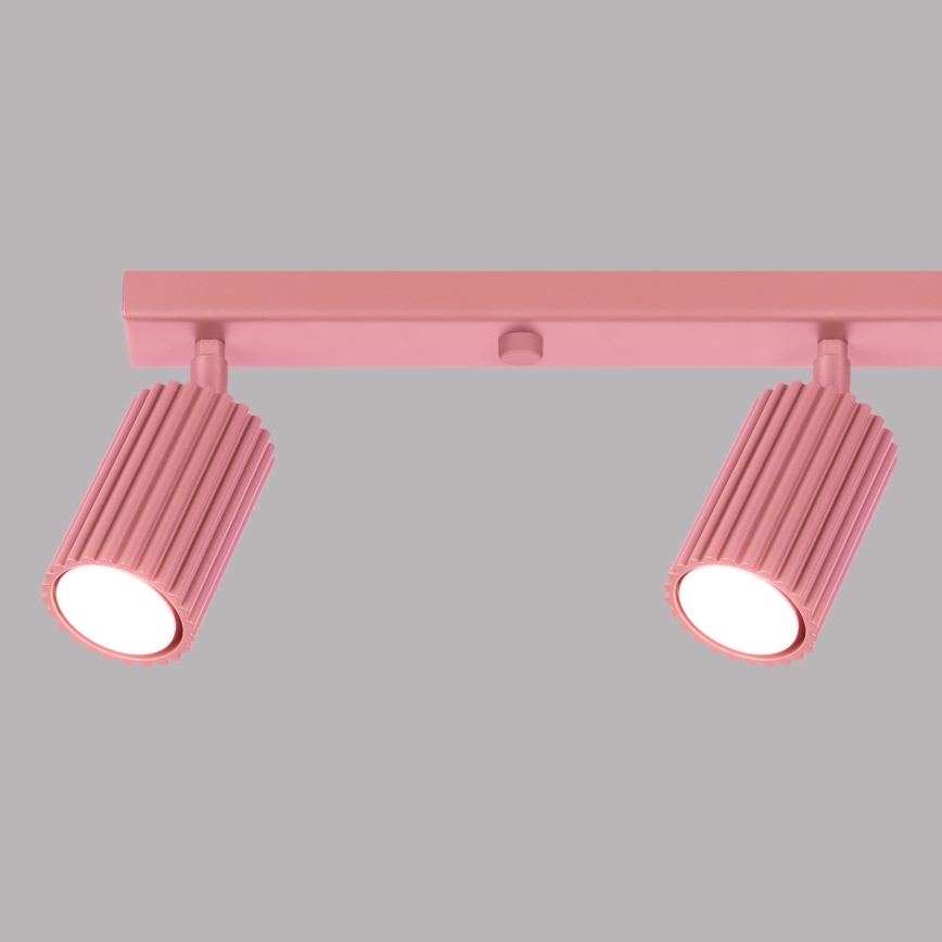 Brilagi - LED-spot CRESTO 4xGU10/10W/230V roze