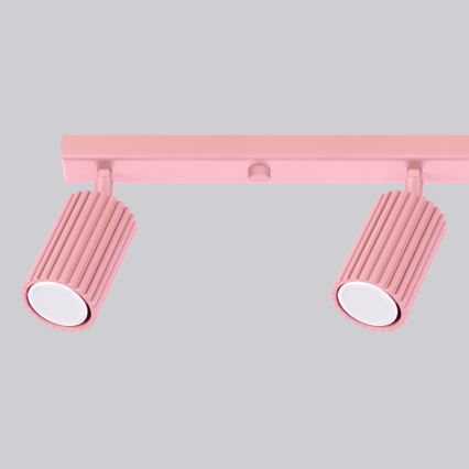 Brilagi - LED-spot CRESTO 4xGU10/10W/230V roze