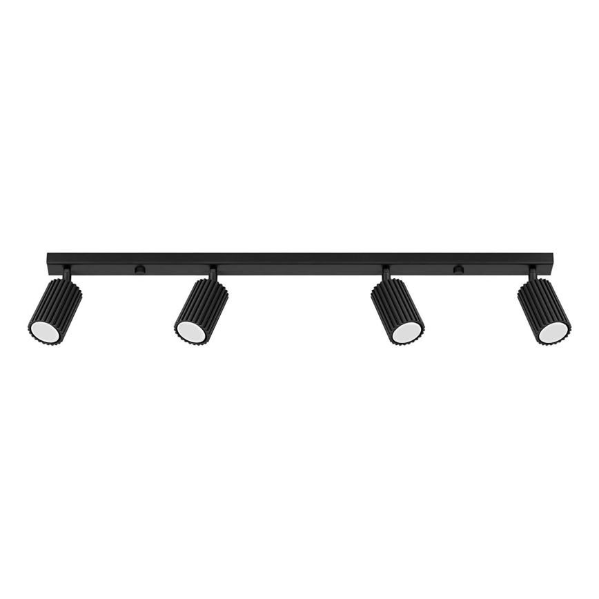 Brilagi - LED-spot CRESTO 4xGU10/10W/230V zwart