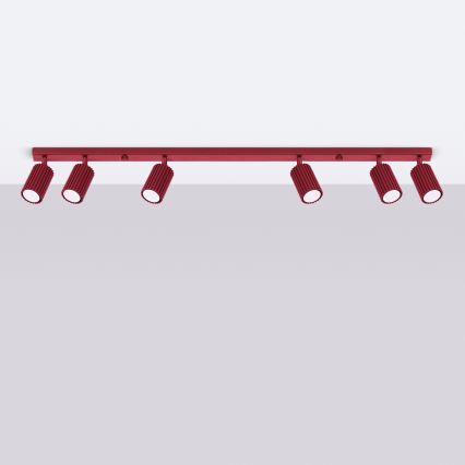 Brilagi - LED-spot CRESTO 6xGU10/10W/230V bordeaux