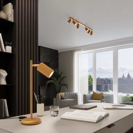 Brilagi - LED-spot CRESTO 6xGU10/10W/230V goudkleurig