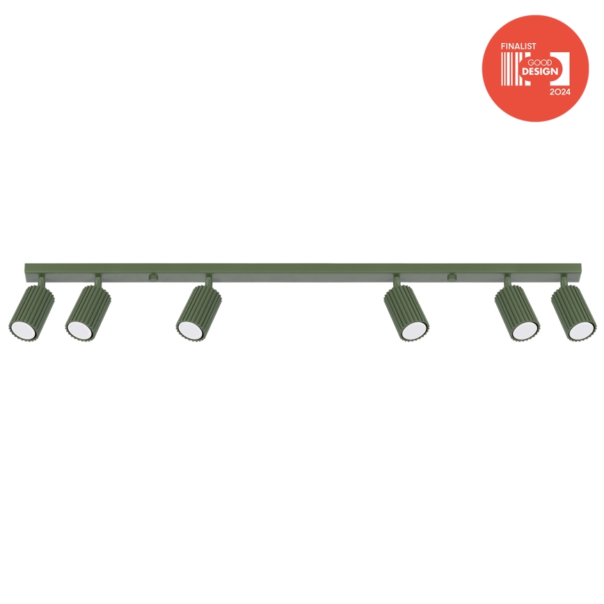 Brilagi - LED-spot CRESTO 6xGU10/10W/230V groen