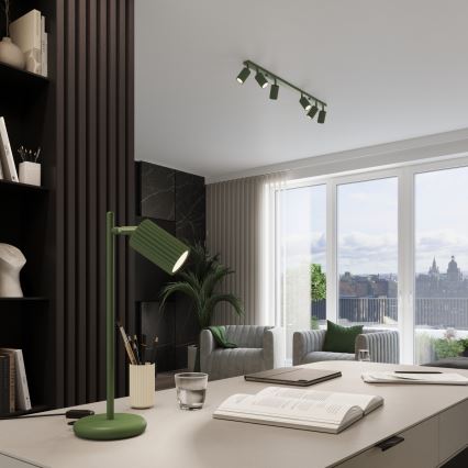 Brilagi - LED-spot CRESTO 6xGU10/10W/230V groen