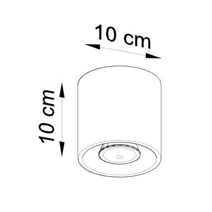 Brilagi -  LED spot FRIDA 1xGU10/7W/230V grijs