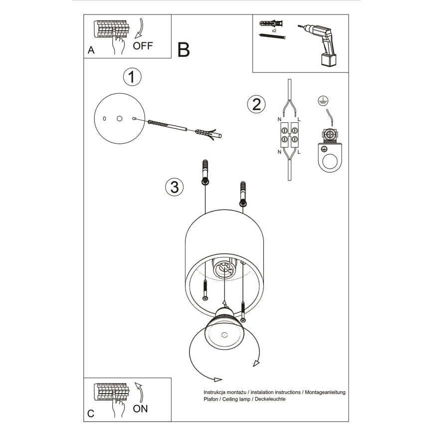Brilagi -  LED spot FRIDA 1xGU10/7W/230V wit