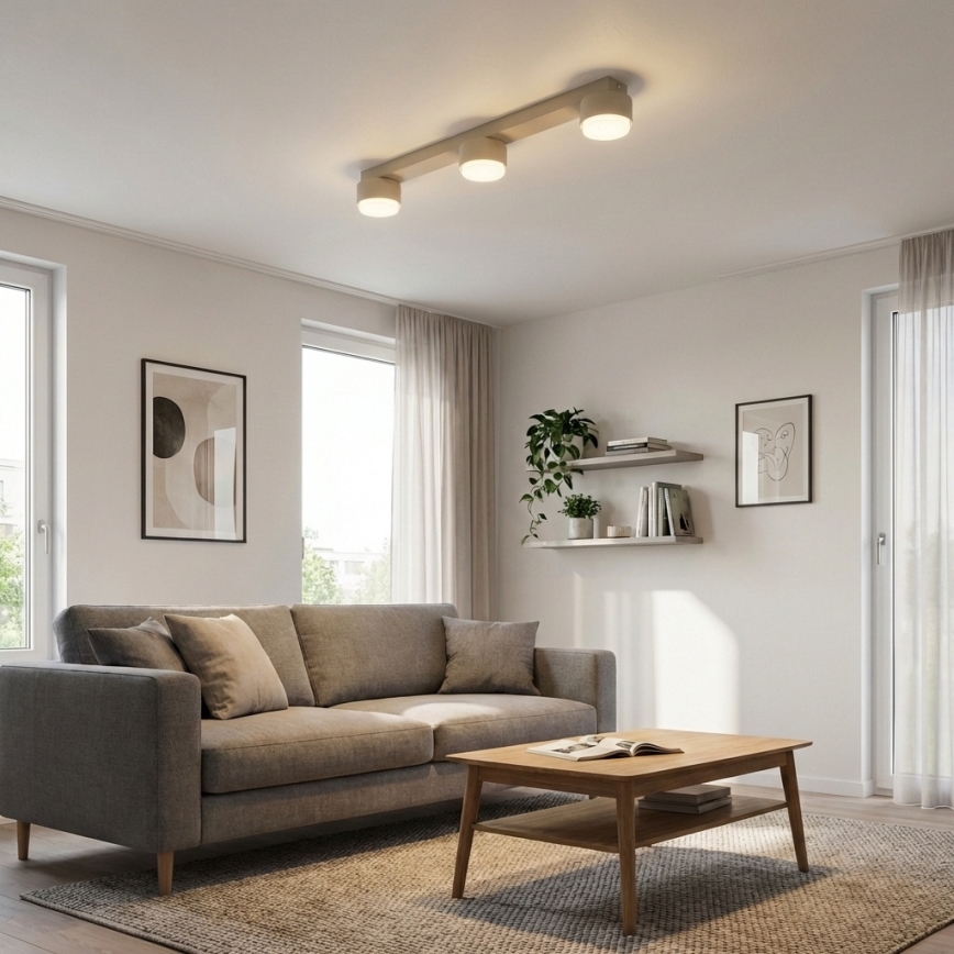 Brilagi - LED-spot MONO 3xGX53/30W/230V beige