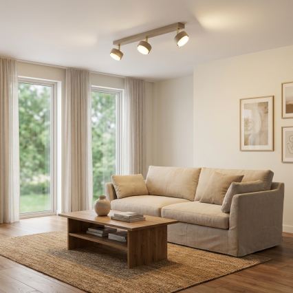 Brilagi - LED-spot MONO 3xGX53/30W/230V beige