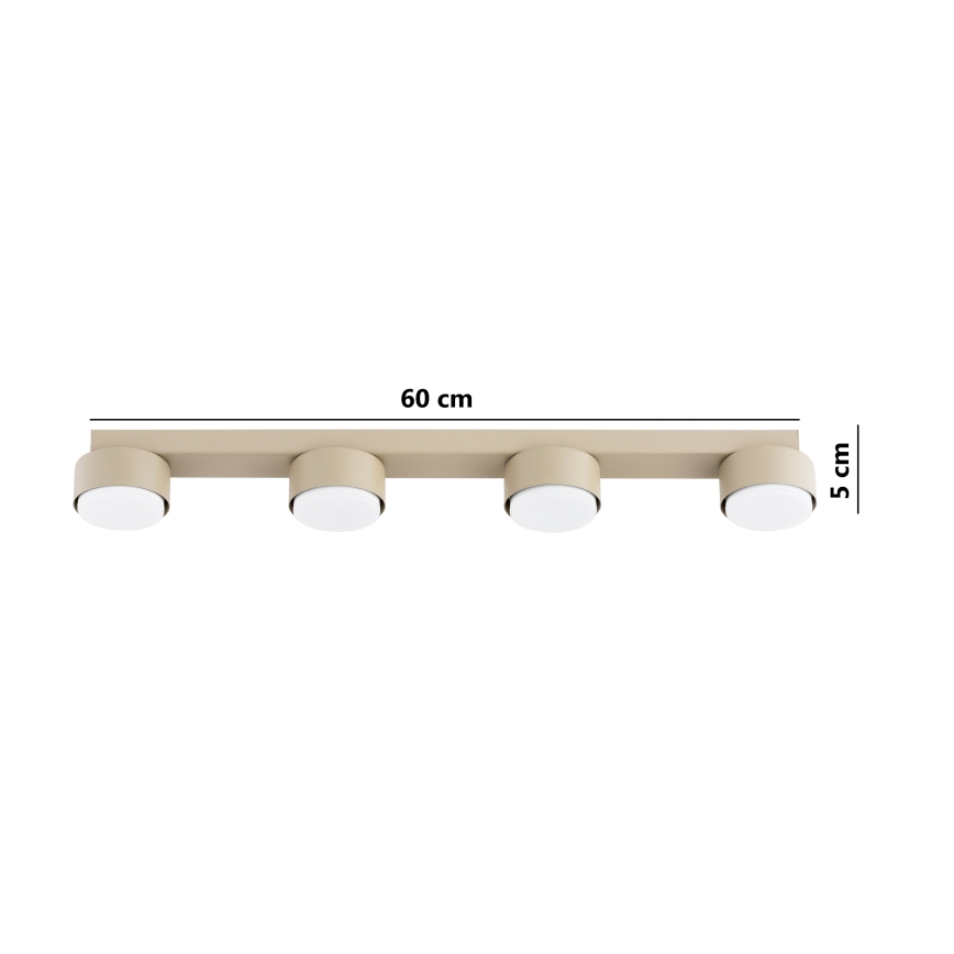 Brilagi - LED spot MONO 4xGX53/30W/230V beige