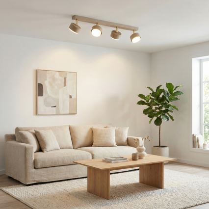 Brilagi - LED-spot MONO 4xGX53/30W/230V beige
