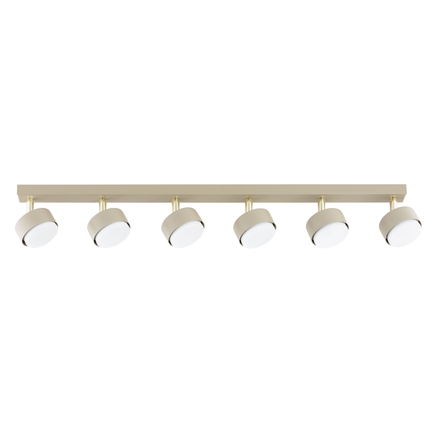 Brilagi - LED-spot MONO 6xGX53/30W/230V beige/goud