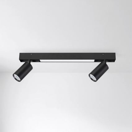 Brilagi - LED-spot SELE 2xGU10/30W/230V + LED/15W zwart
