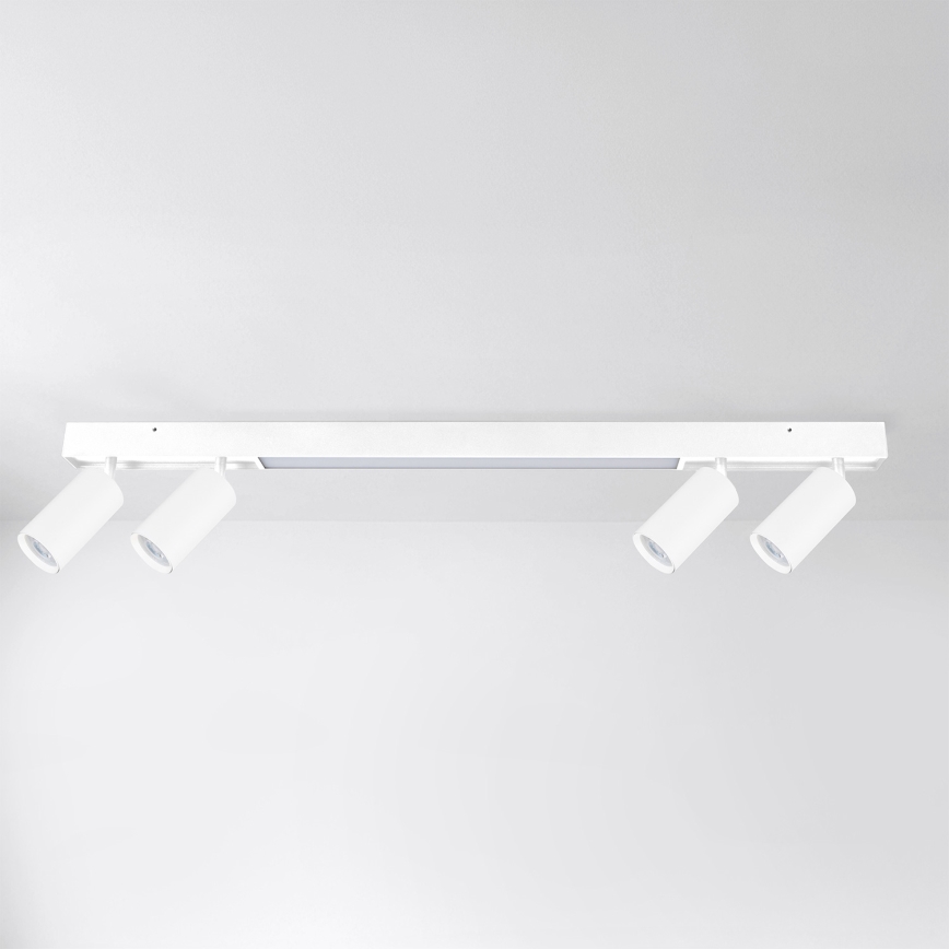 Brilagi - LED-spot SELE 4xGU10/30W/230V + LED/25W wit