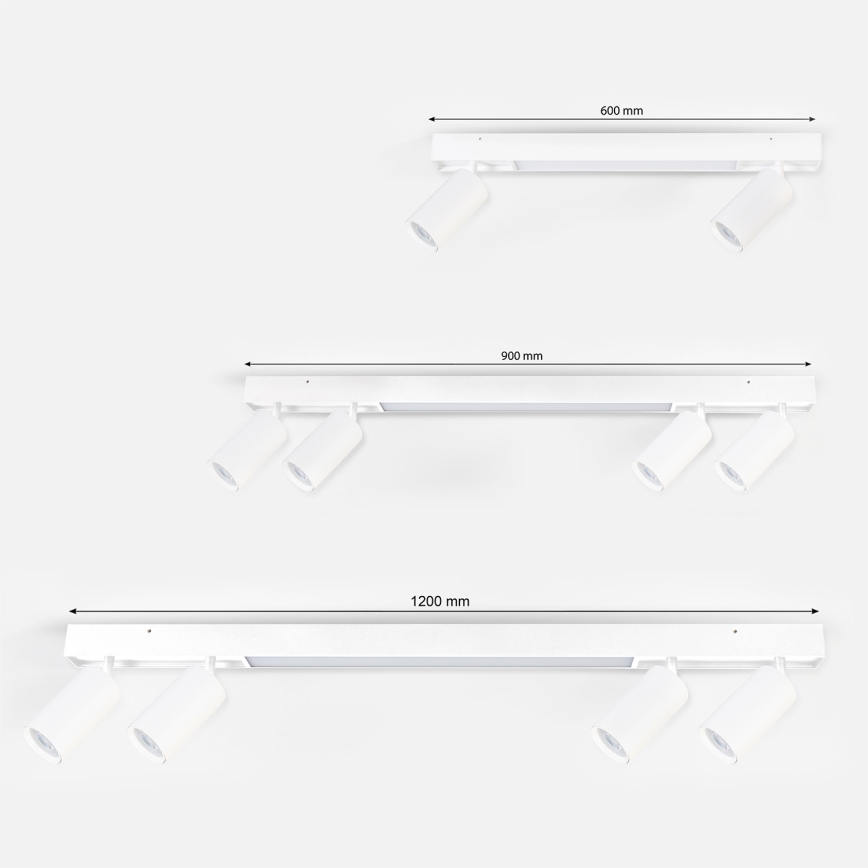 Brilagi - LED-spot SELE 4xGU10/30W/230V + LED/25W wit