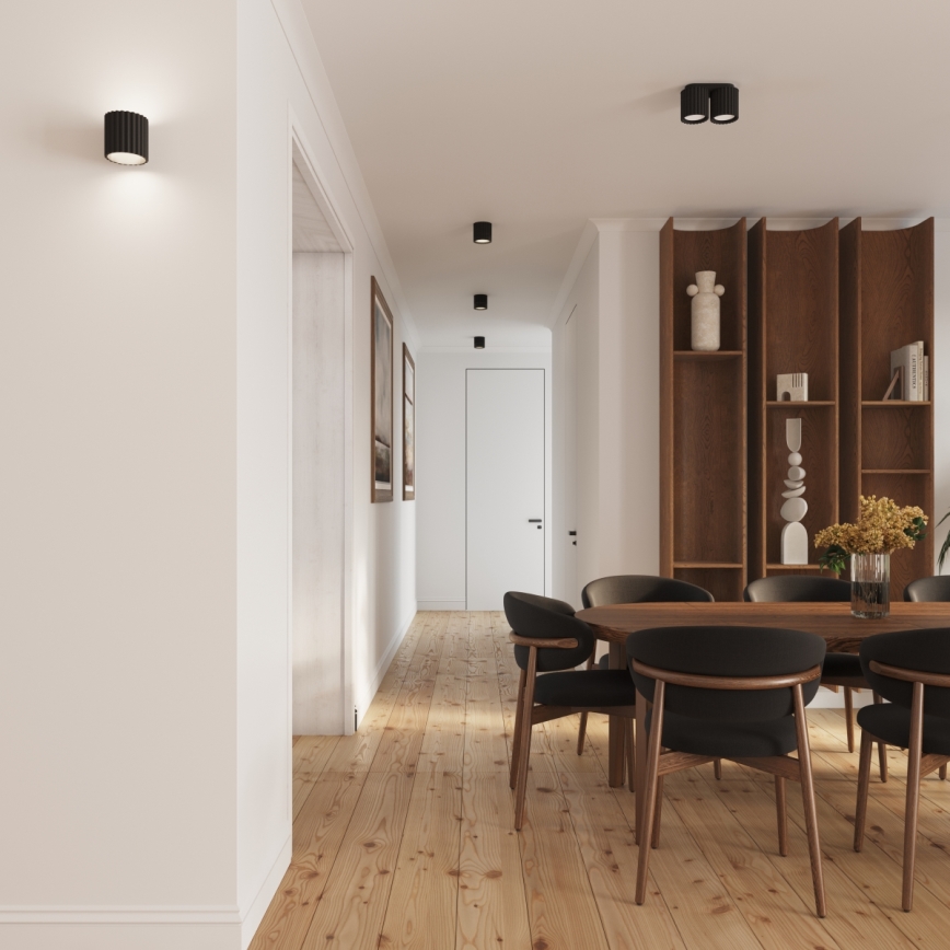 Brilagi - LED-spot SFERA 1x GU10 / 10W / 230V Ø 10 cm zwart