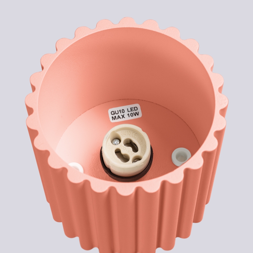 Brilagi - LED-spot SFERA 1xGU10/10W/230V Ø 10 cm roze