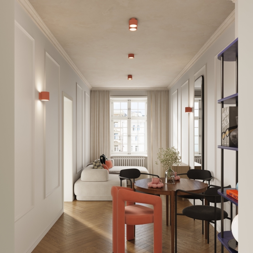 Brilagi - LED-spot SFERA 1xGX53/30W/230V Ø 10 cm roze