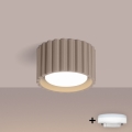 Brilagi - LED-spot SFERA 1xGX53/30W/230V Ø 10 cm taupe