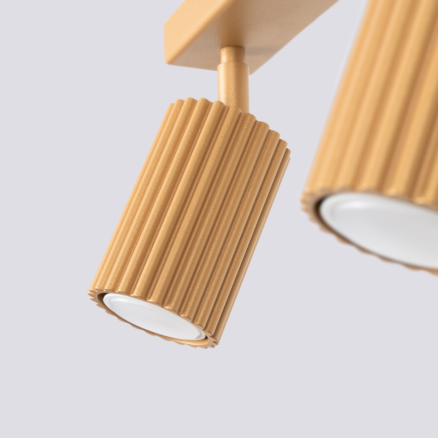 Brilagi - LED-spotarmatuur CRESTO 3x GU10/10W/230V, goudkleurig