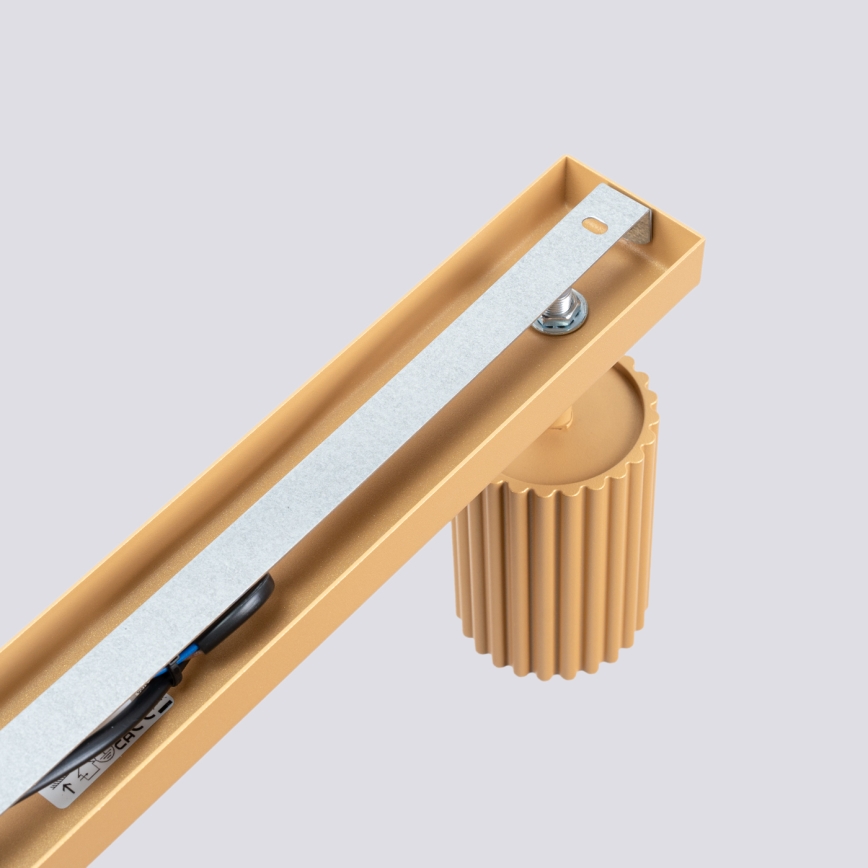 Brilagi - LED-spotarmatuur CRESTO 3x GU10/10W/230V, goudkleurig