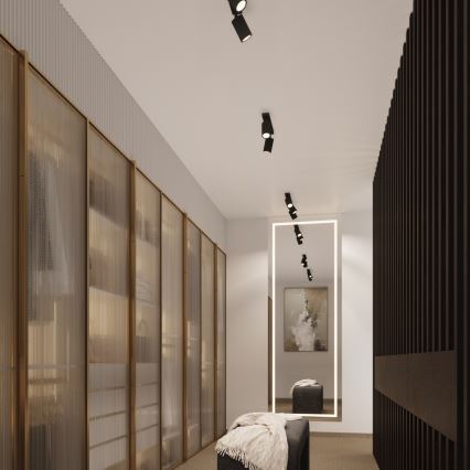 Brilagi - LED-spotarmatuur CRESTO 3xGU10/10W/230V zwart