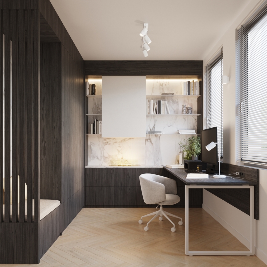 Brilagi - LED spotarmatuur CRESTO 4xGU10/10W/230V wit