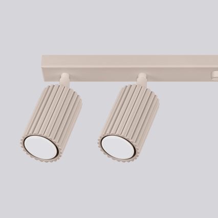 Brilagi - LED spotarmatuur CRESTO 6xGU10/10W/230V taupe