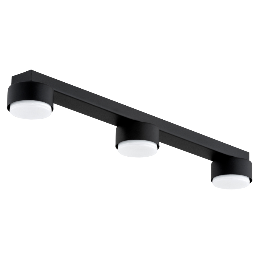 Brilagi - LED-spotarmatuur MONO 3xGX53/30W/230V zwart