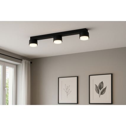Brilagi - LED-spotarmatuur MONO 3xGX53/30W/230V zwart