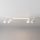 Brilagi - LED-spotarmatuur SELE 4xGU10/30W/230V + LED/20W wit