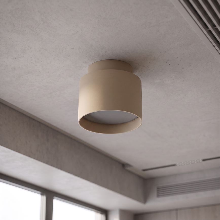 BRILAGI - LED-spotlamp BACKLIT 1xGX53/15W/230V + LED/3W Ø 8 cm beige