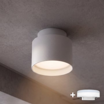 BRILAGI - LED-spotlamp BACKLIT 1xGX53/15W/230V + LED/3W Ø 8 cm wit