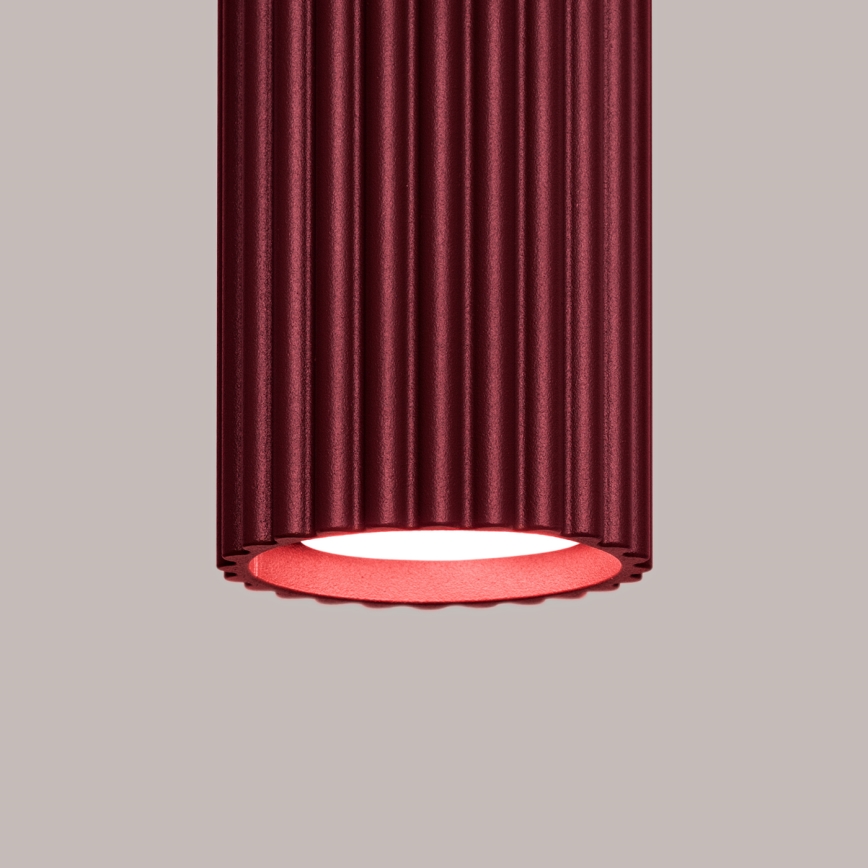 Brilagi - LED-spotlamp CRESTO 1xGU10/10W/230V 10 cm bordeaux