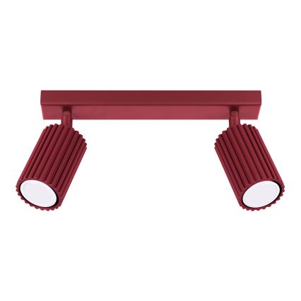Brilagi - LED-spotlamp CRESTO 2xGU10/10W/230V bordeaux