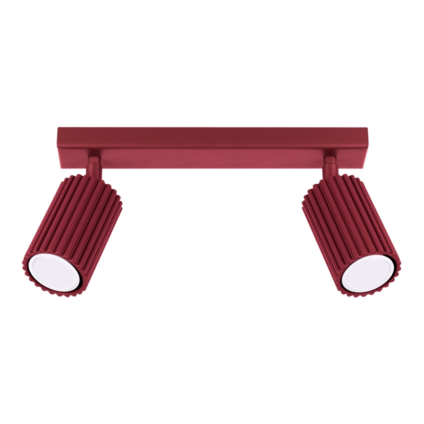 Brilagi - LED-spotlamp CRESTO 2xGU10/10W/230V bordeaux