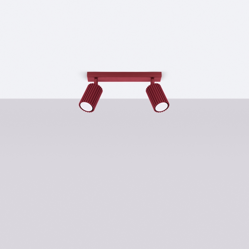 Brilagi - LED-spotlamp CRESTO 2xGU10/10W/230V bordeaux