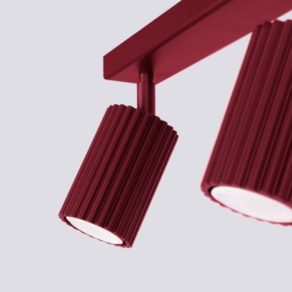 Brilagi - LED-spotlamp CRESTO 2xGU10/10W/230V bordeaux