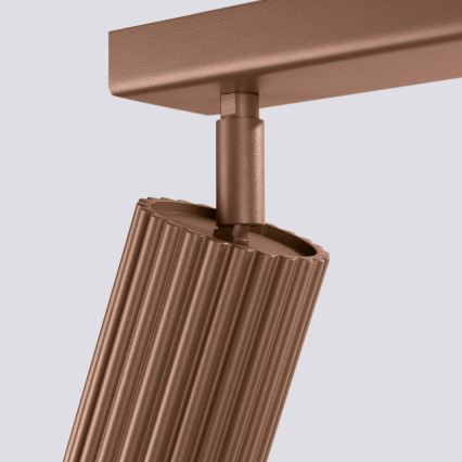 Brilagi - LED spotlamp CRESTO 3xGU10/10W/230V bruin