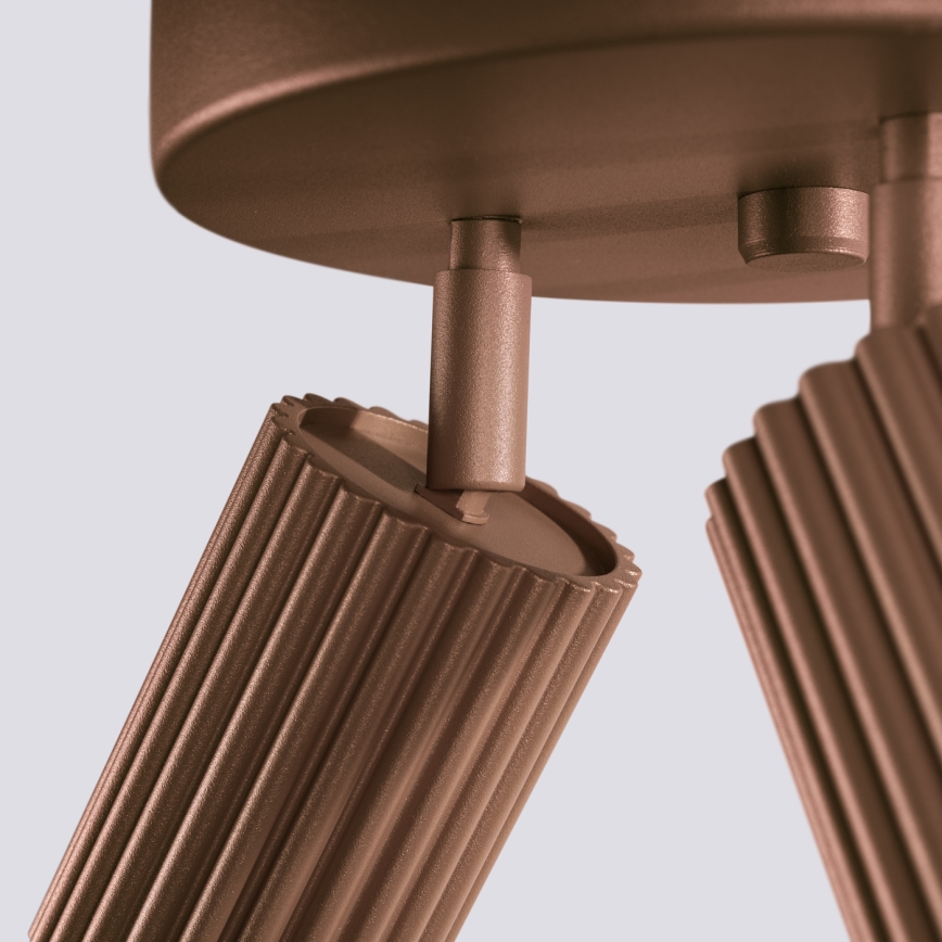 Brilagi - LED spotlamp CRESTO 3xGU10/10W/230V bruin