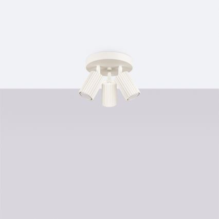 Brilagi - LED spotlamp CRESTO 3xGU10/10W/230V crème