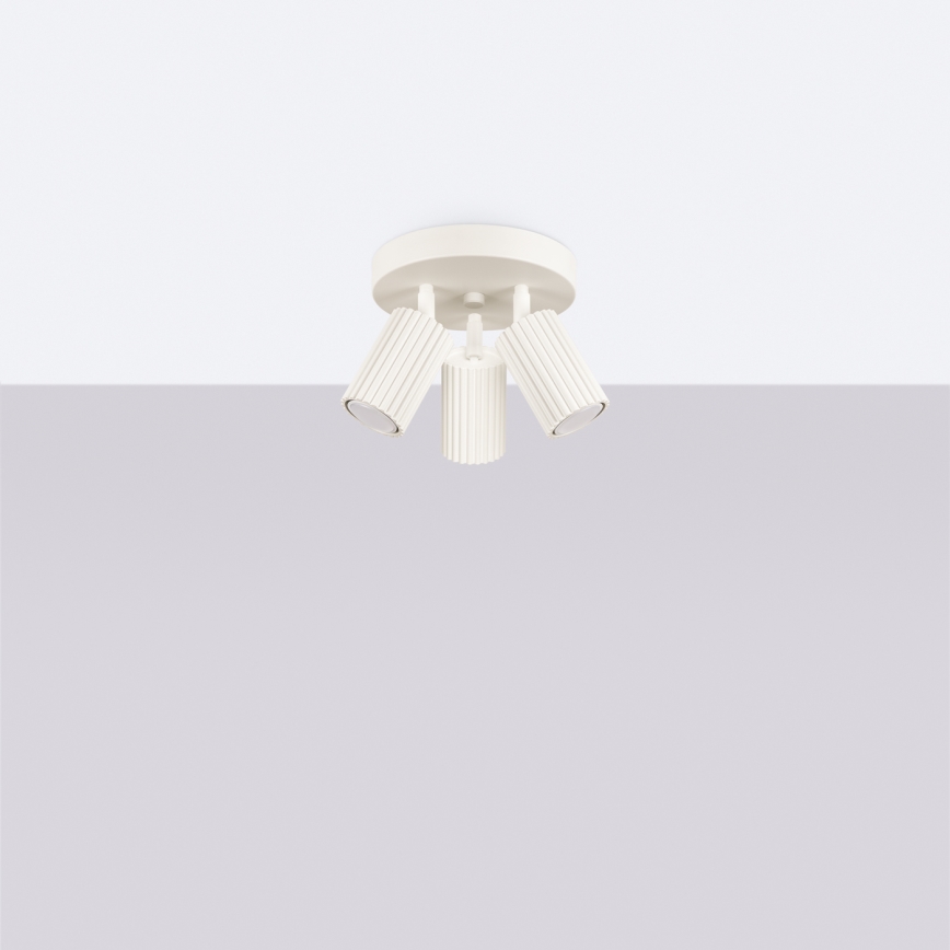 Brilagi - LED spotlamp CRESTO 3xGU10/10W/230V crème