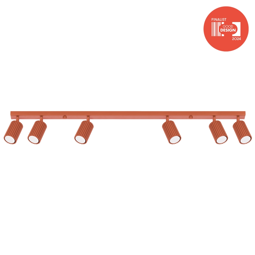 Brilagi - LED-spotlamp CRESTO 6xGU10/10W/230V rood