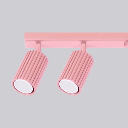 Brilagi - LED spotlamp CRESTO 6xGU10/10W/230V roze