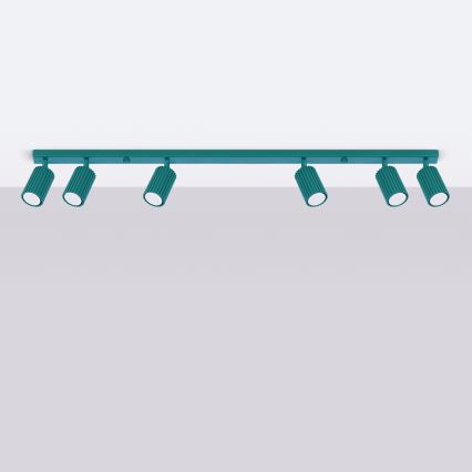 Brilagi - LED spotlamp CRESTO 6xGU10/10W/230V turkoois